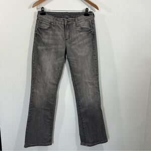 Common Genes Bootleg Gray / Black Mid Rise Jeans Size 6 style#RP011X8M13